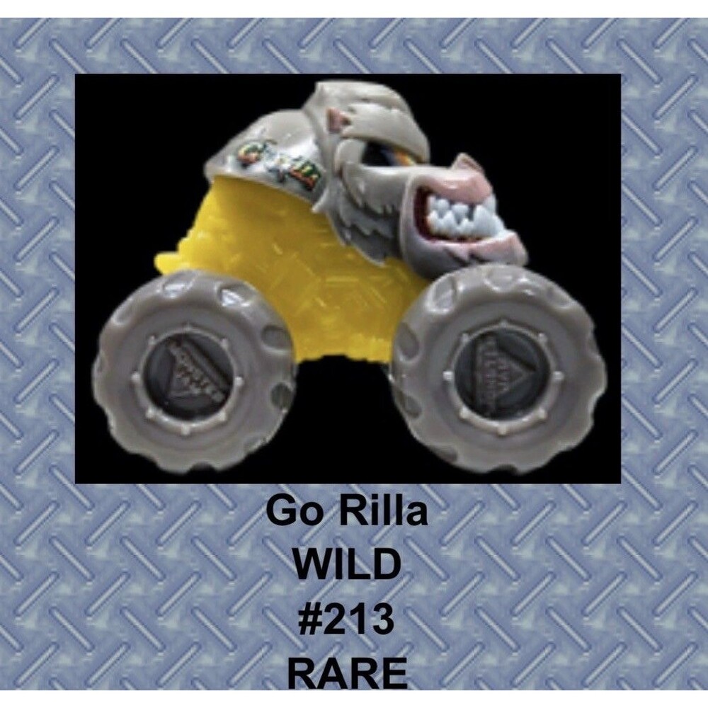 Monster Jam 2026 RARE Mini Jams Series 21 Go Rilla #213 By Spin Master Sealed